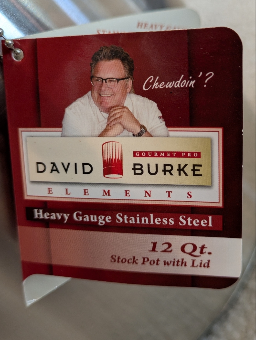 Stainless Steel 12 Qt Stock Pot - Picture 3 of 4